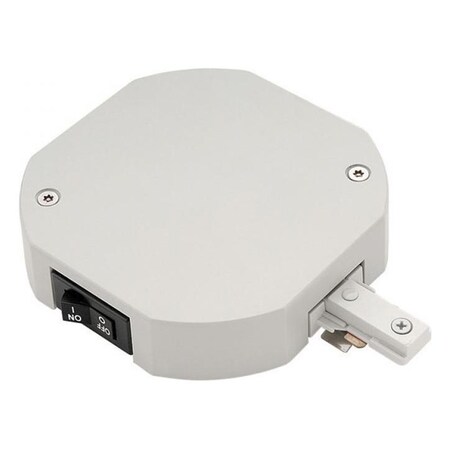 Wac Us Black 10 Amp Single Live End Track Current Limiter For H-Track Systems THL-HLE-10A-BK